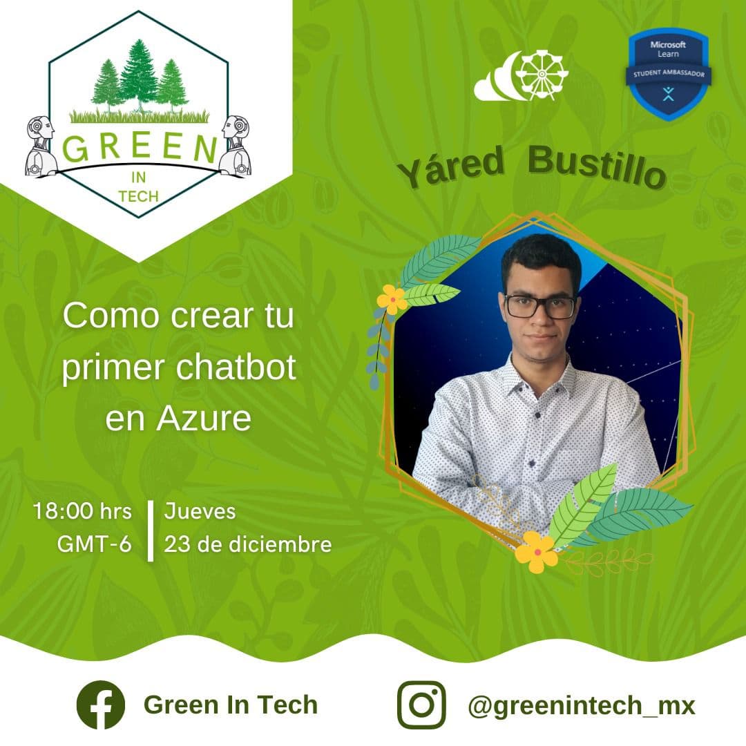 Azure chatbot session flyer
